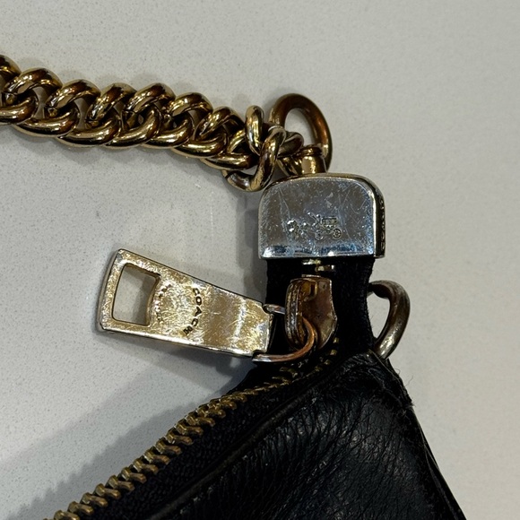 Coach Carrie Crossbody Bag – Refined Pebble Leather | Gold-Tone Hardware - Picture 10 of 13